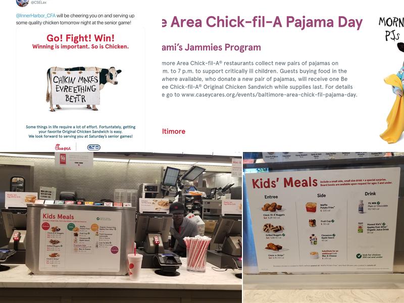 Chick-fil-A Menu