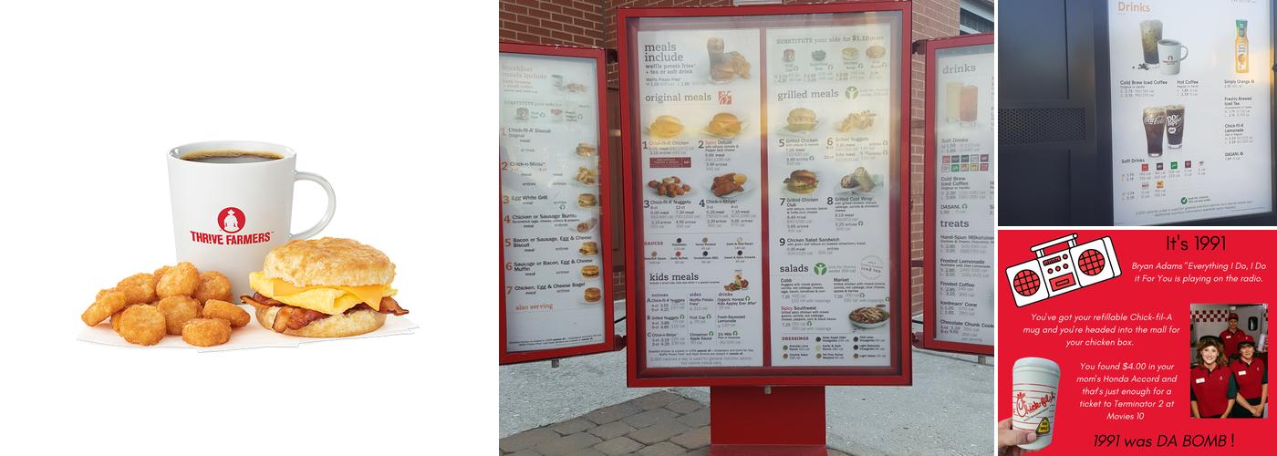 Chick-fil-A Menu