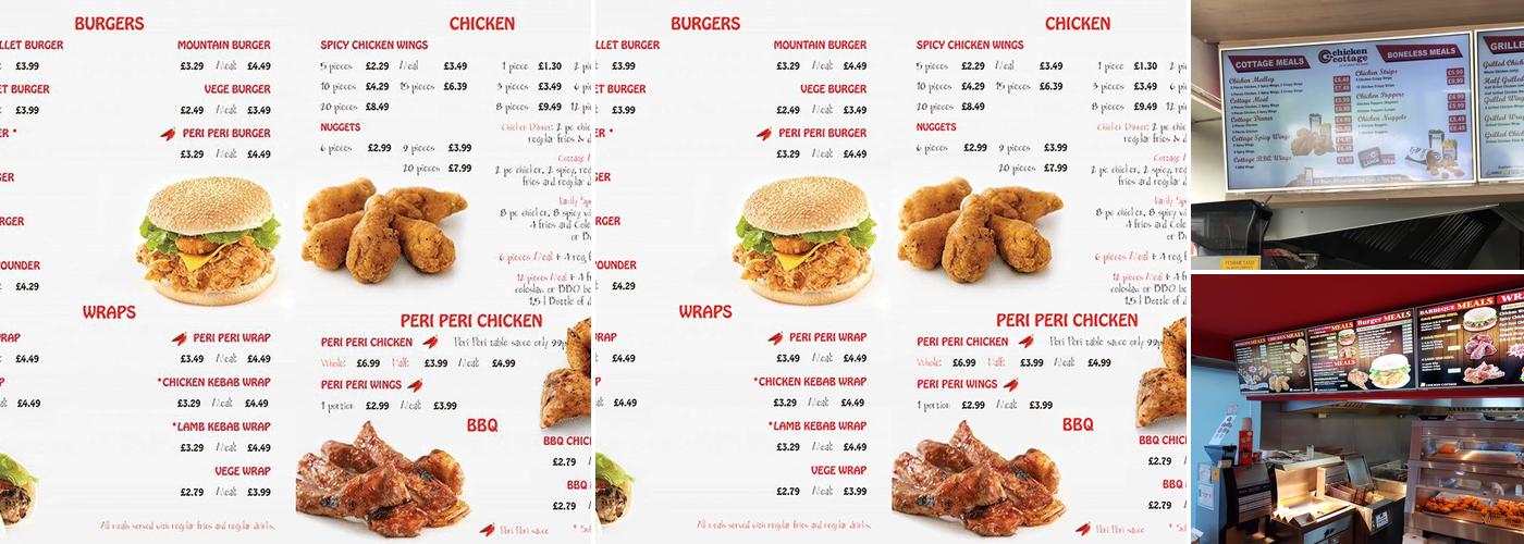 Chicken Cottage Menu