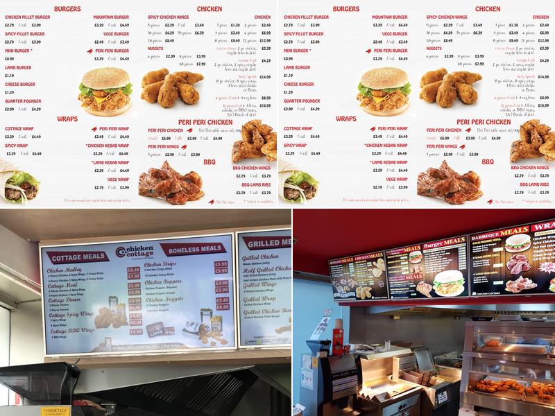 Chicken Cottage Menu