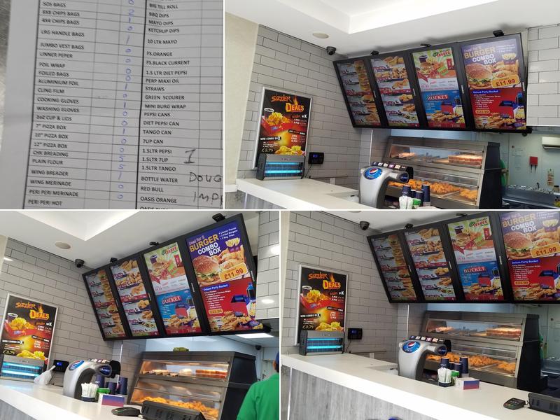 Dixy Chicken Menu