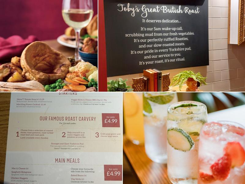 Toby Carvery Kenton Bank Menu