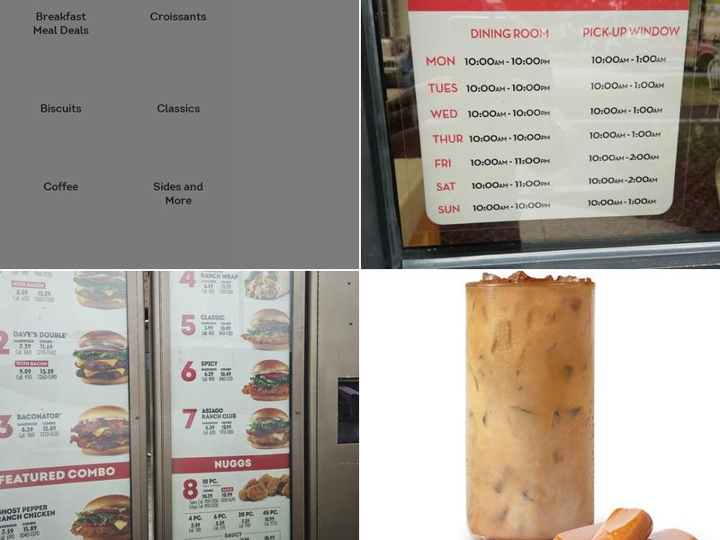 Wendy's Menu