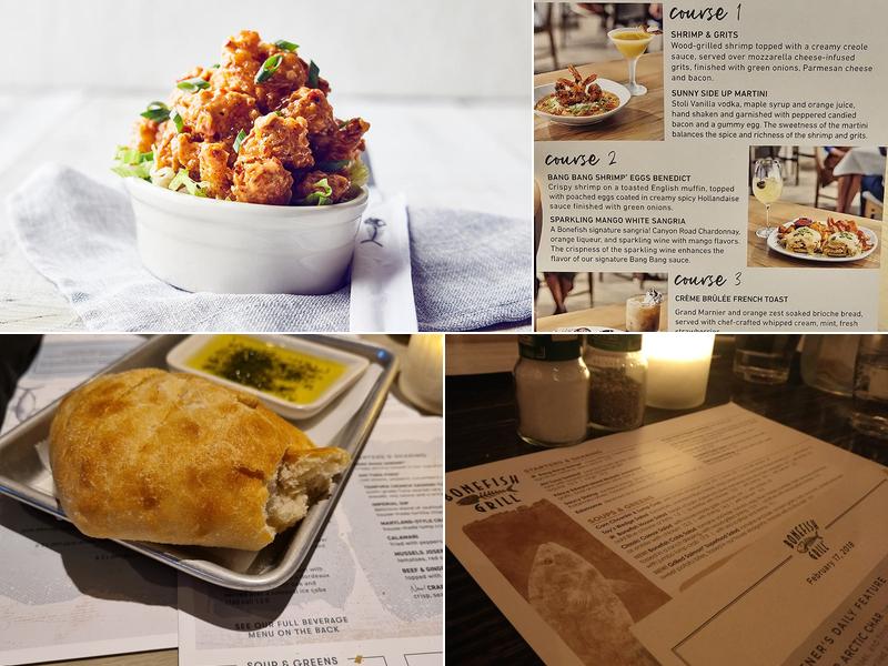 Bonefish Grill Menu