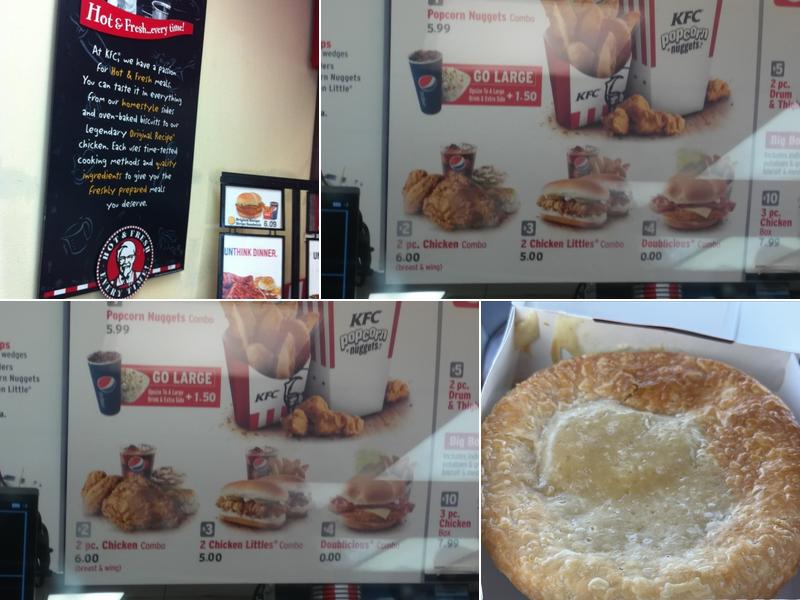 KFC Menu
