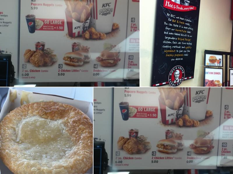 KFC Menu