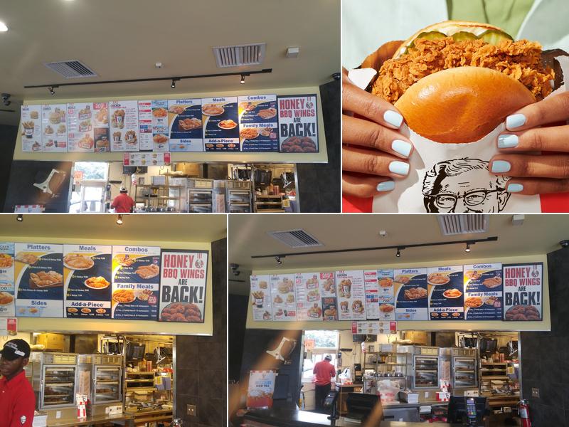 KFC Menu