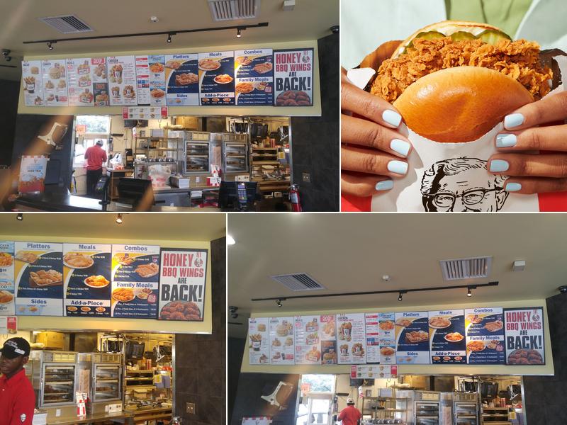 KFC Menu