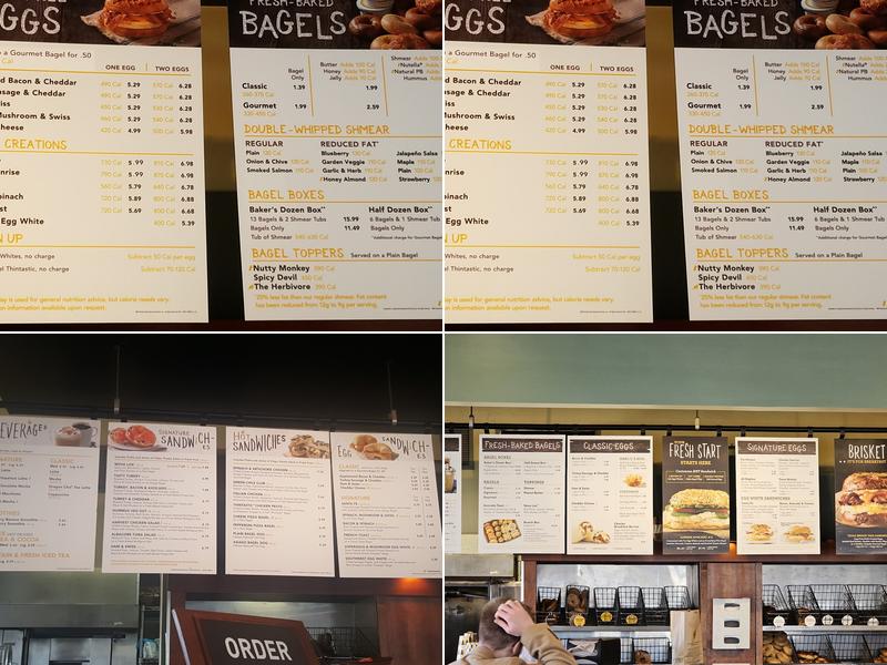 Einstein Bros. Bagels Menu