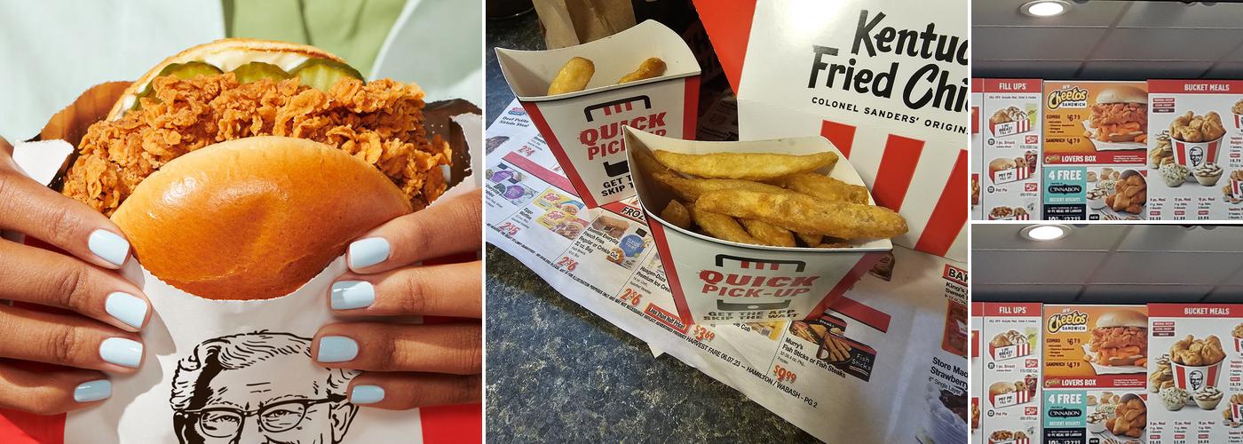 KFC Menu