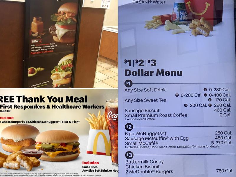 McDonald's Menu