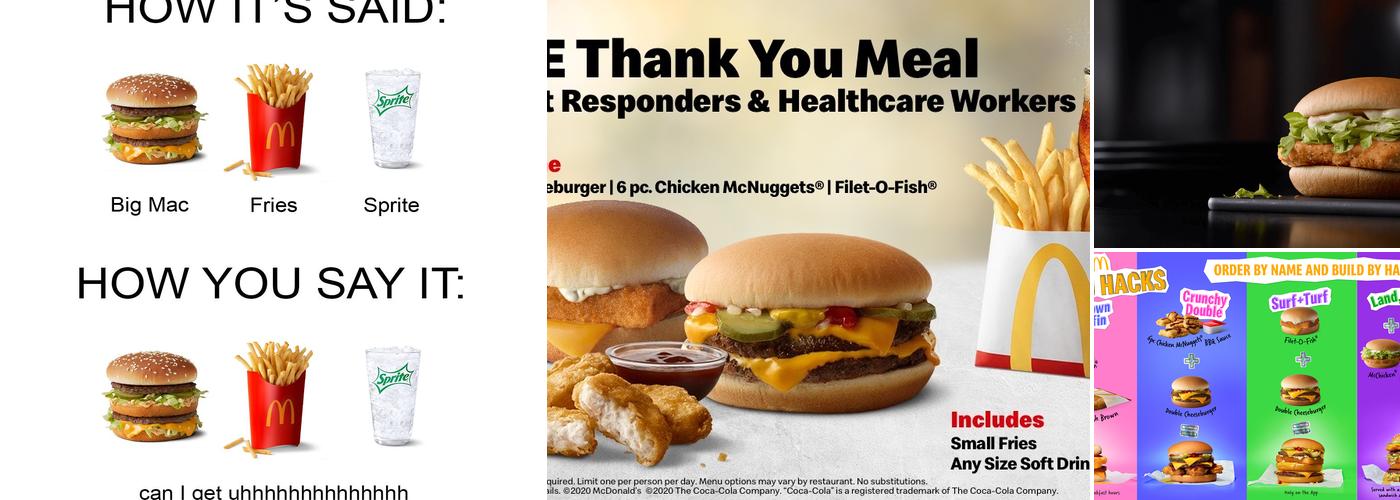 McDonald's Menu