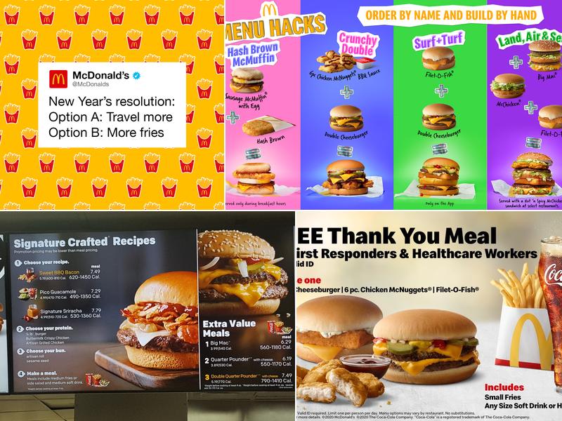 McDonald's Menu