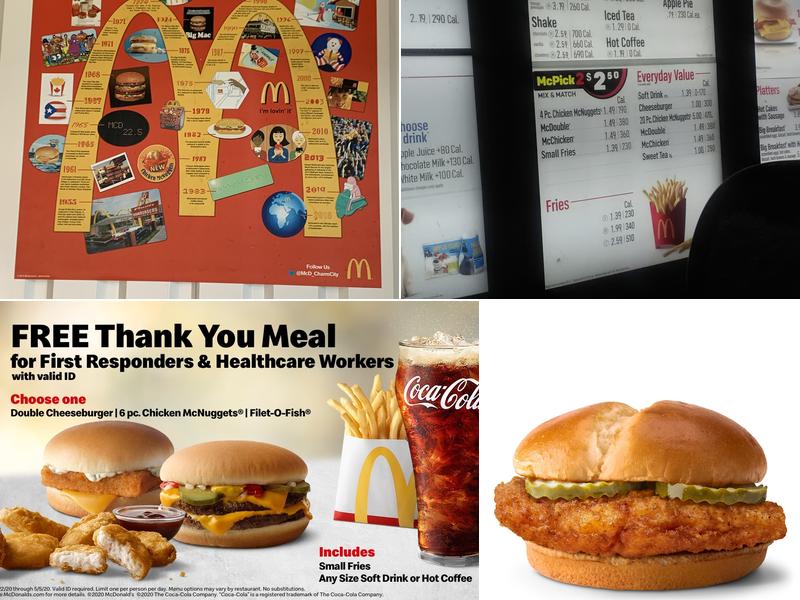 McDonald's Menu
