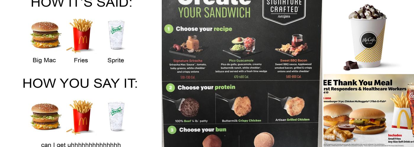 McDonald's Menu