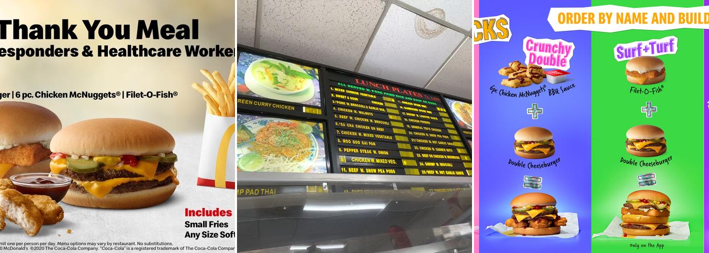 McDonald's Menu