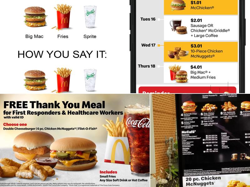 McDonald's Menu