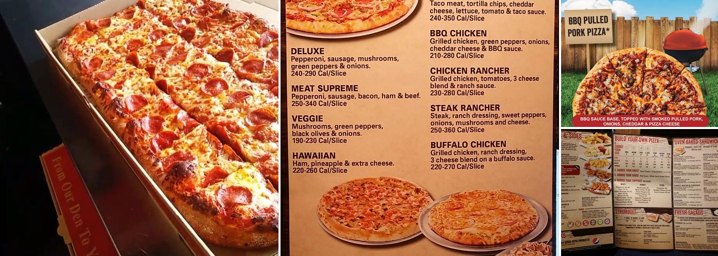 Fox's Pizza Den Menu