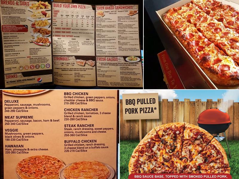 Fox's Pizza Den Menu