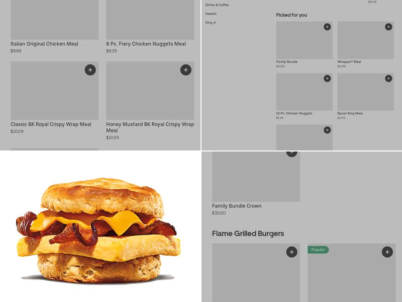 Burger King Menu