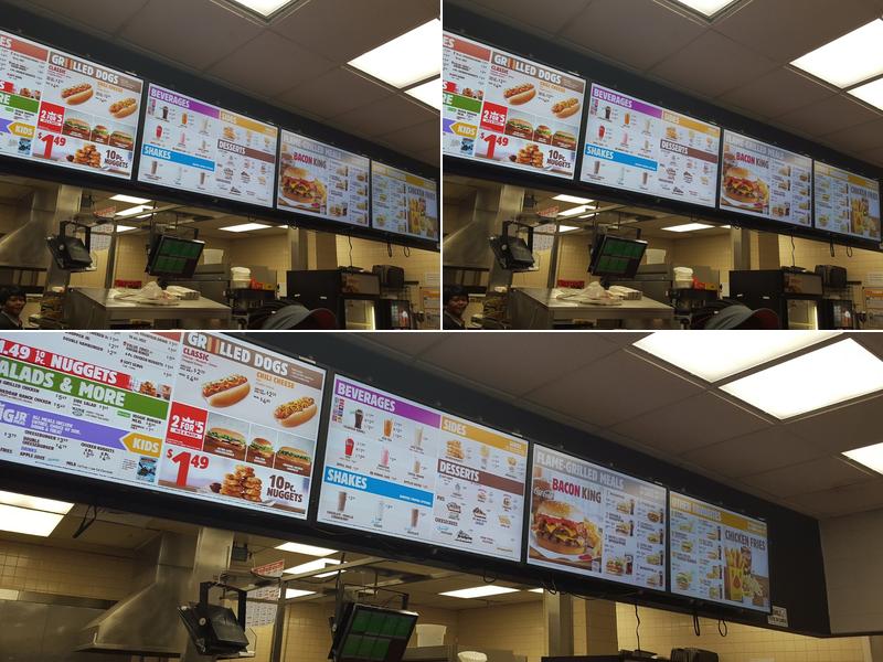 Burger King Menu