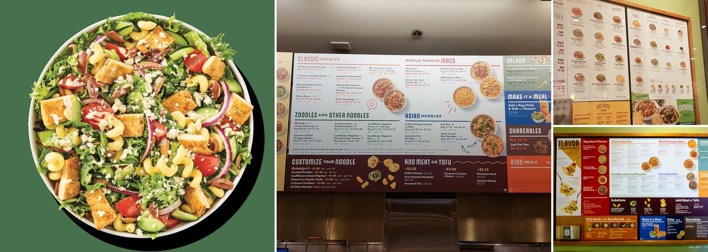 Noodles and Company Menu