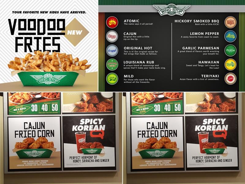 WINGSTOP Menu