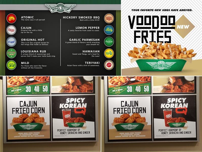 WINGSTOP Menu