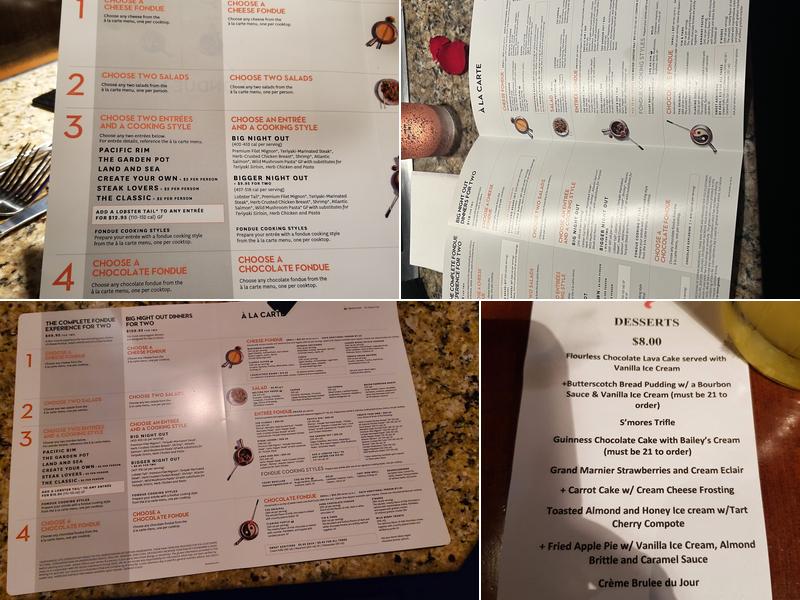 The Melting Pot of Bethlehem Menu