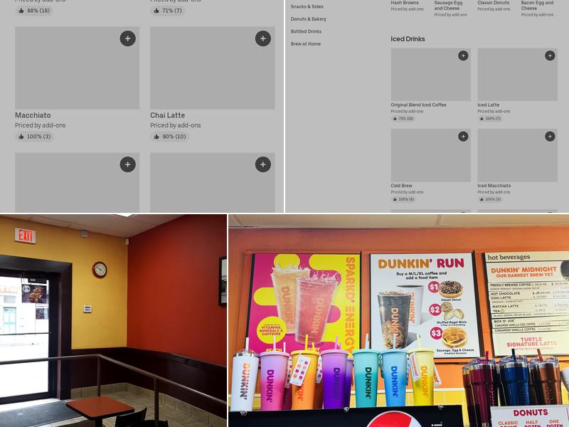 Dunkin' Menu