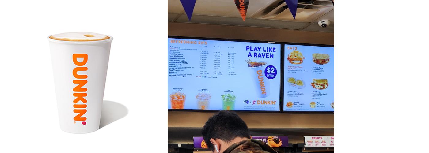Dunkin' Menu