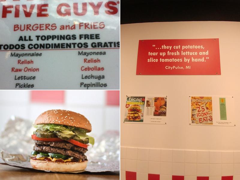Five Guys Menu