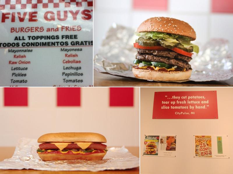 Five Guys Menu
