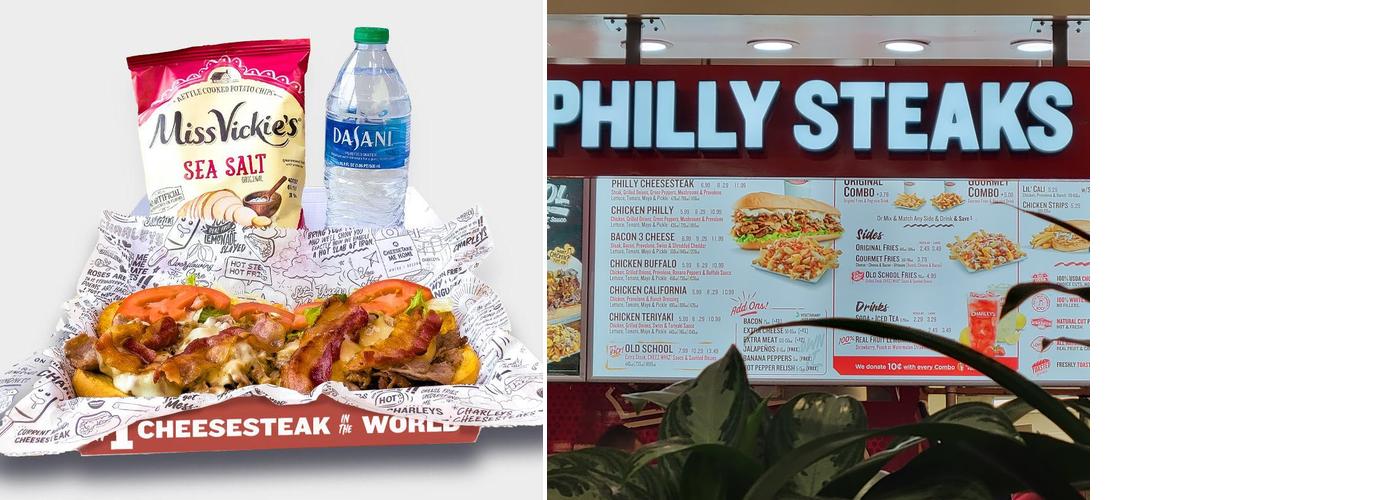 Charleys Cheesesteaks Menu