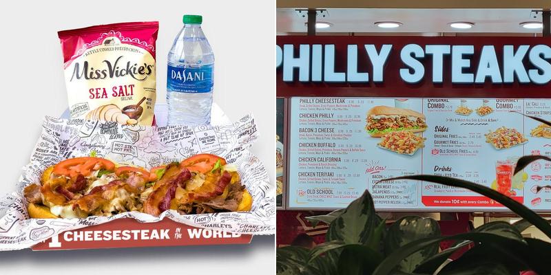 Charleys Cheesesteaks Menu