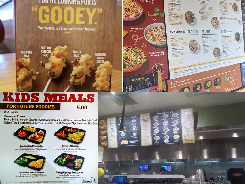 Noodles and Company Menu