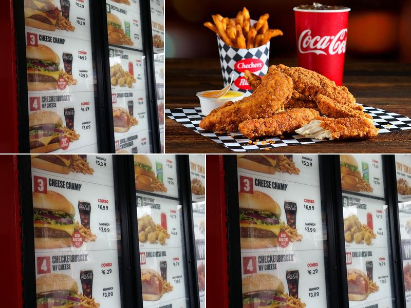 Checkers Menu