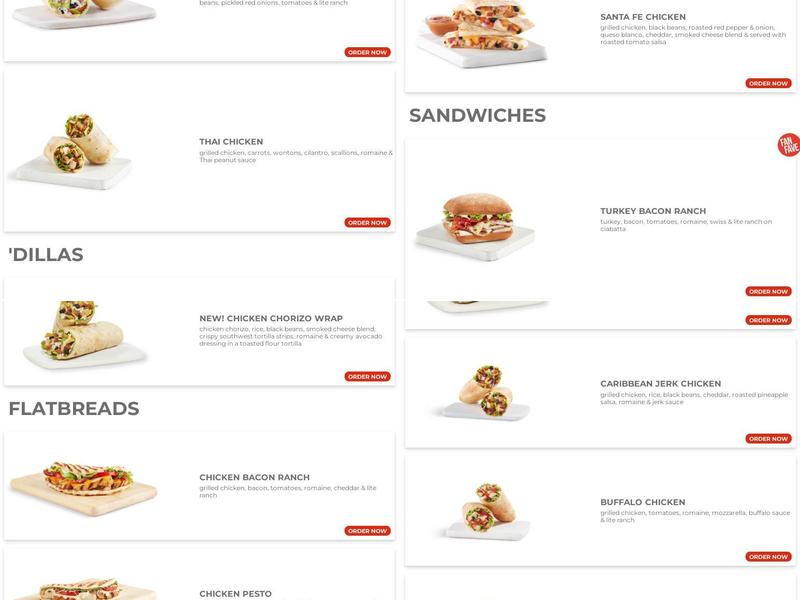 Tropical Smoothie Cafe Menu