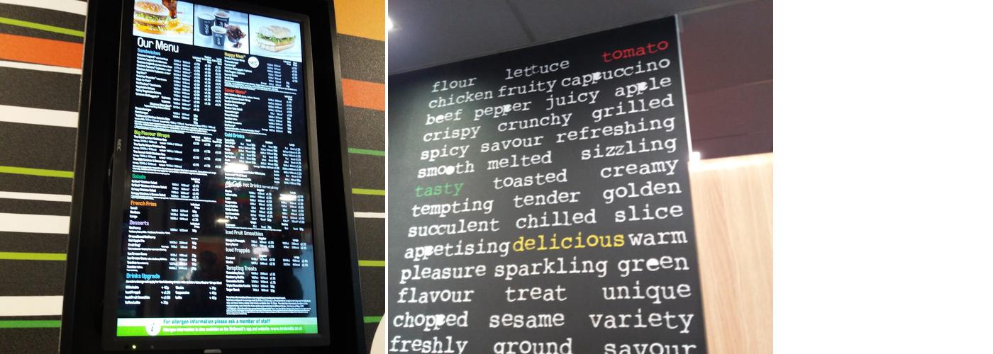 McDonald's Menu