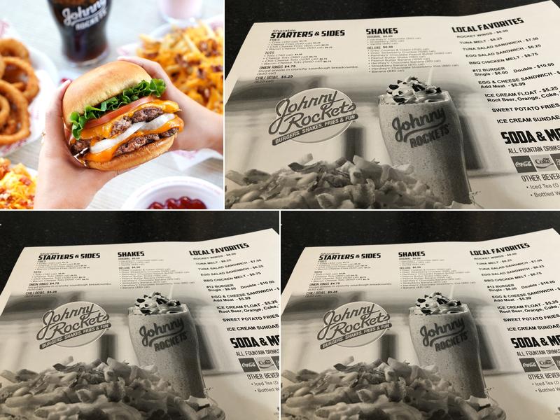 Johnny Rockets Menu
