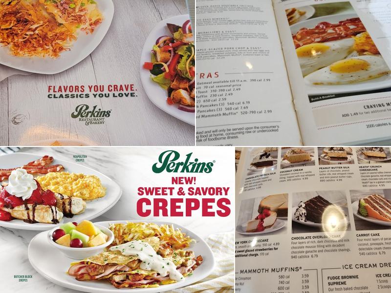 Perkins Restaurant & Bakery Menu