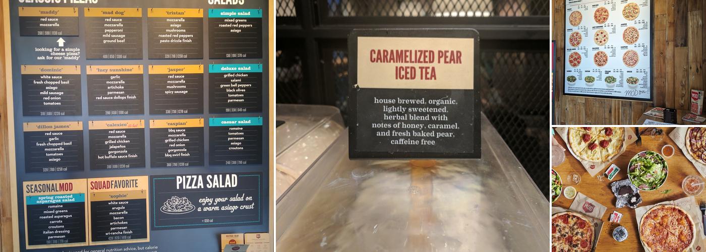 MOD Pizza Menu