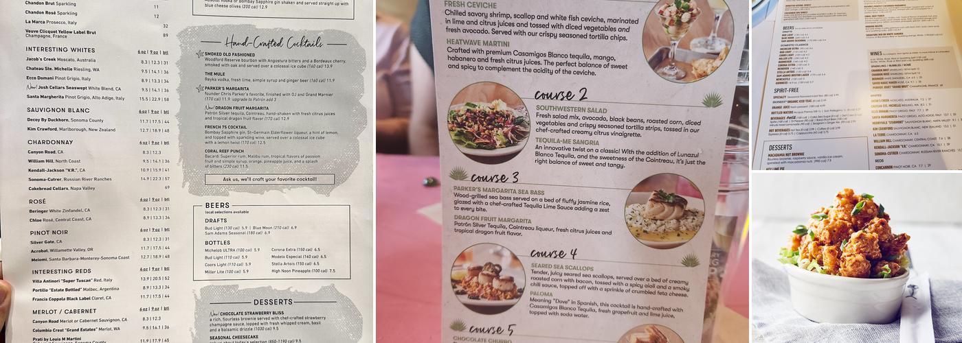 Bonefish Grill Menu