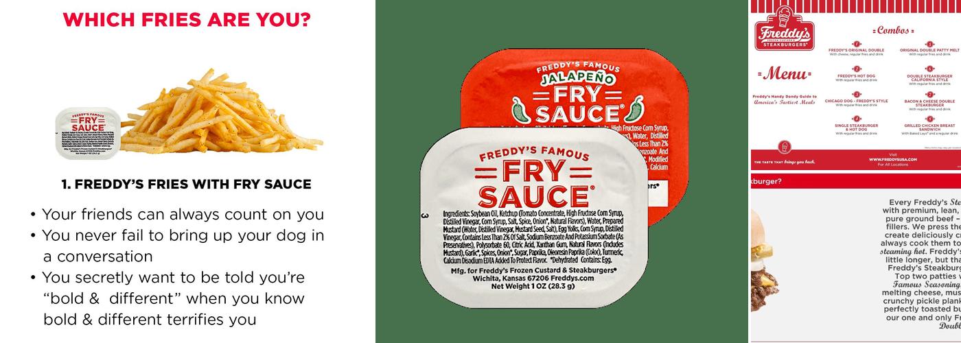 Freddy's Frozen Custard & Steakburgers Menu