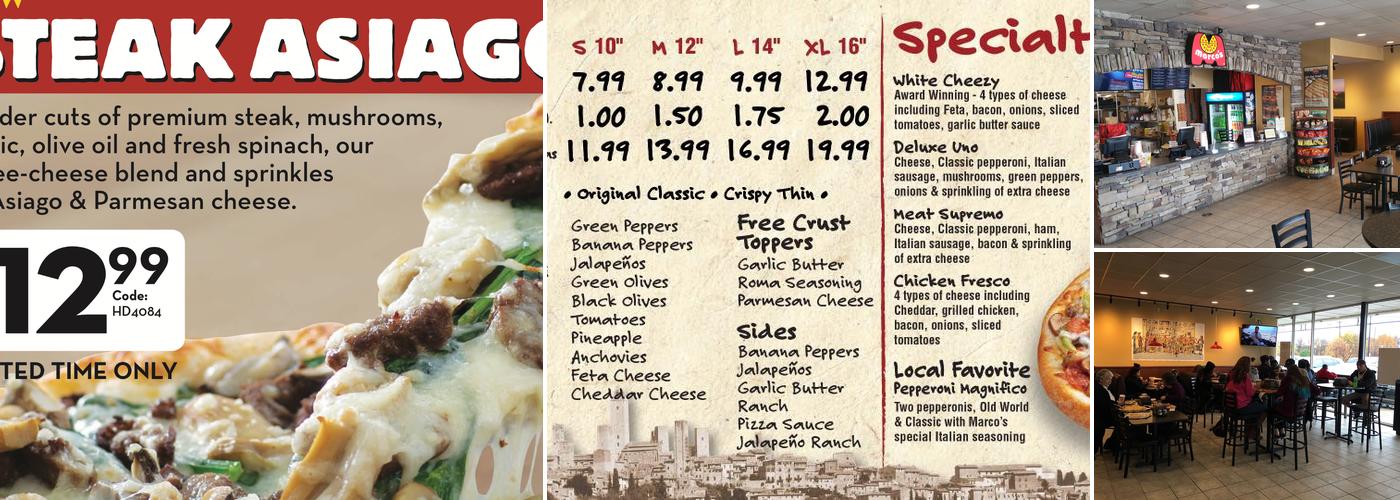 Marco's Pizza Menu