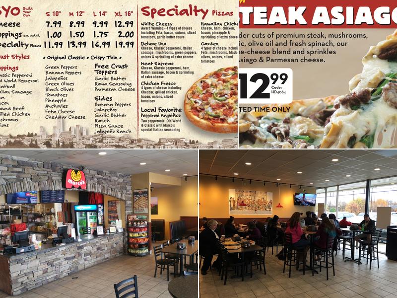 Marco's Pizza Menu