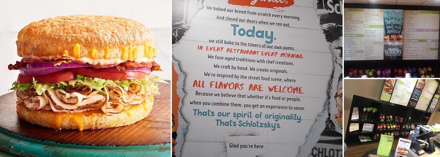 Schlotzsky's Menu