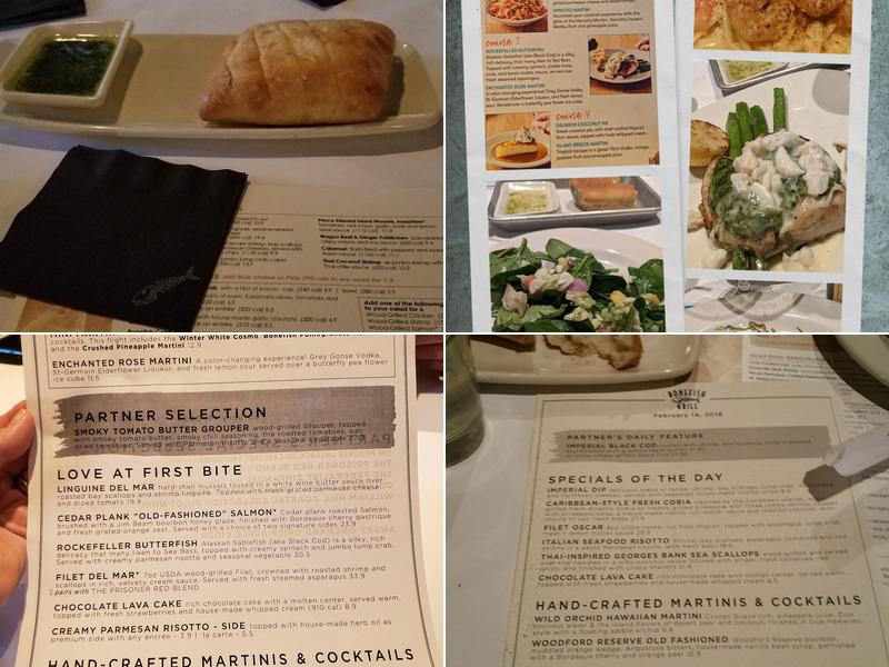 Bonefish Grill Menu