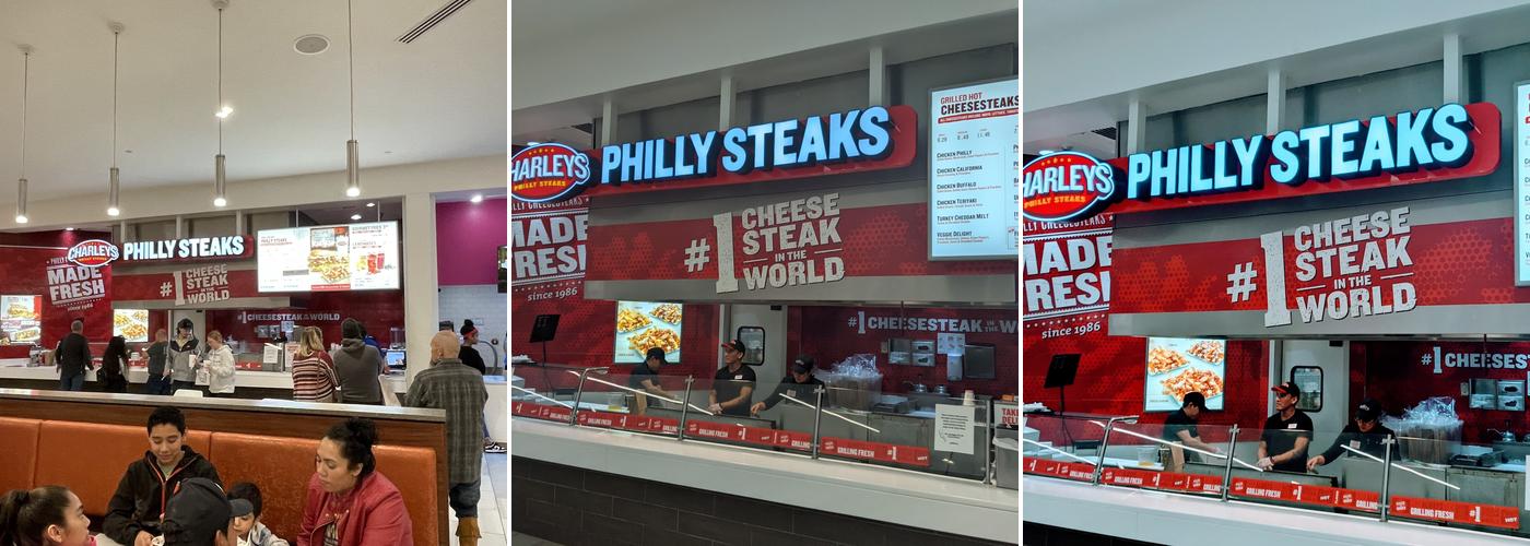 Charleys Cheesesteaks Menu