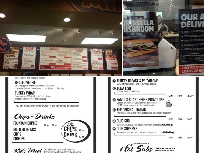 Jersey Mike's Subs Menu